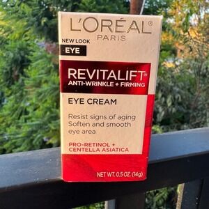 L'Oreal Paris Revitalift Anti-Wrinkle‎ Firming Eye Cream 0.5 oz NEW